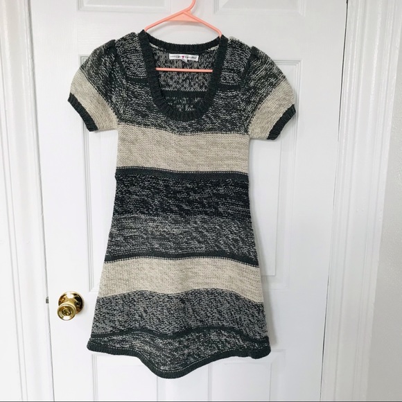 Wearing Your ❤️ On Your Sleeve Wool Blend Dress - Picture 1 of 7